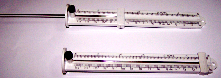 PLASTIC DEPTH GAUGE